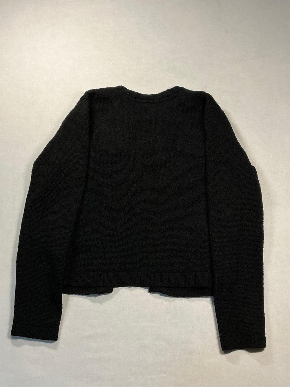 Classic Black Women's Crewneck Sweater